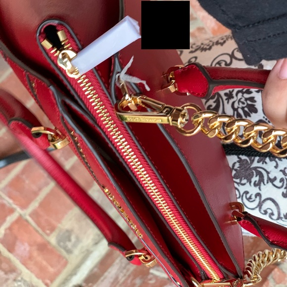 Michael kors studded small Ellis Conv satchel bag - Picture 8 of 8